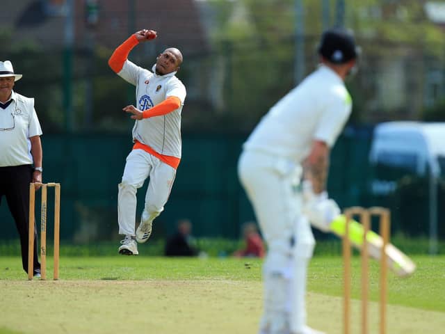 Dawn Ambi has now taken 33 Hampshire League wickets for Kerala this year.
Picture: Chris Moorhouse