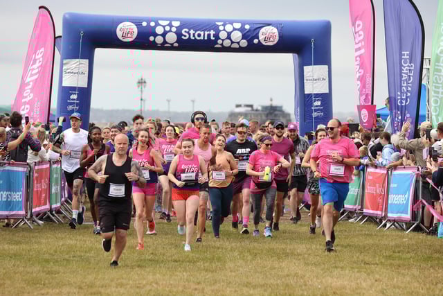 Race For Life event in Southsea, Hampshire. Pictured is action from the event.

Sunday 30th June 2024.

Picture: Sam Stephenson.