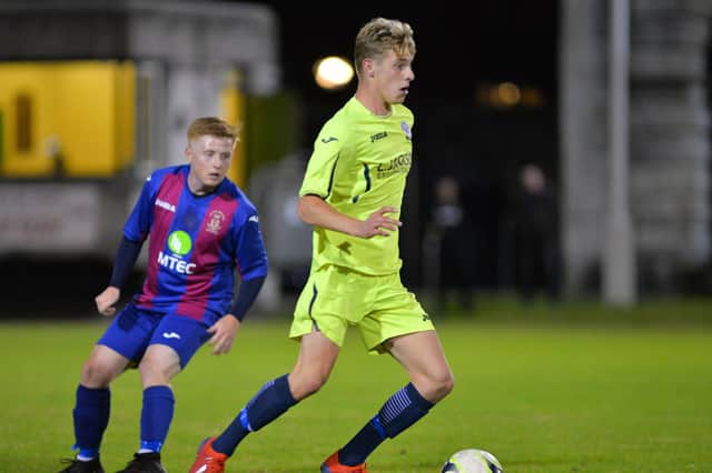 Alfie Lis is out of Horndean's battle with Hamworthy with a hamstring injury Picture: Martyn White