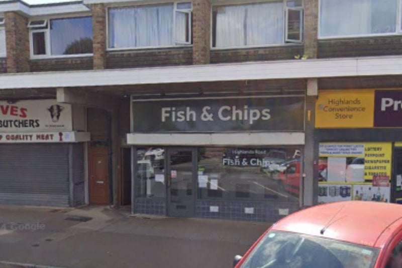 Highlands Road Fish And Chips at 125 Highlands Road Fareham was rated 5 after inspection on April 21 2022.