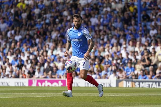 Portsmouth midfielder Marlon Pack is back at Fratton Park after an 11-year absence. Picture: Jason Brown/ProSportsImages