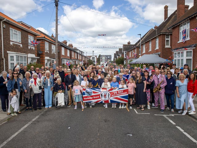 A fantastic turnout for Burbidge Road's street party. Photos by Alex Shute