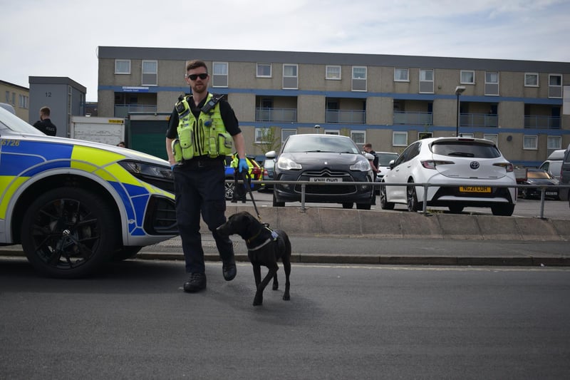 Massive police response to Fratton incident as officer injured and man arrested