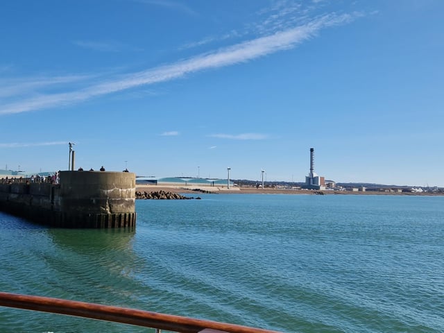 The paddle steamer Waverley sets sail from Shoreham, bound for the Isle of Wight, on September 13, 2024