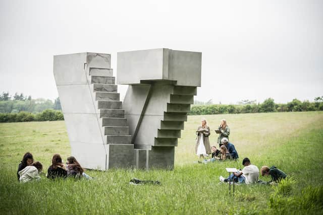 Rachel Whiteread, Down and Up (2024 - 2025) Courtesy Goodwood Art Foundation / Photo: Toby Adamson
