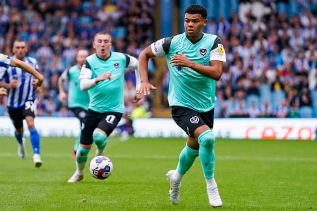 Andy Cullen is pleased with the patience Pompey showed during their pursuit of Spurs' Dane Scarlett. Picture: Malcolm Bryce/ProSportsImages