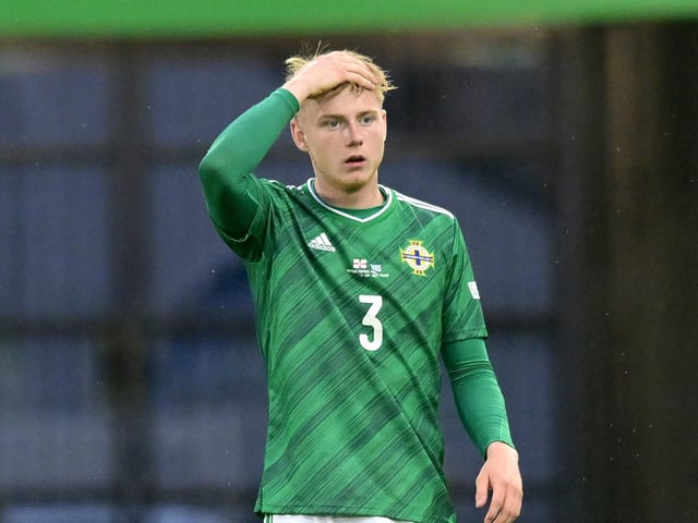 Paddy Lane (Northern Ireland), Carl Johnstone (Northern Ireland U21), Dylan Boyle (Northern Ireland U21), Stephen McMullan (Northern Ireland U19), Sam Glenfield (Northern Ireland U19), George Morrison (Scotland U18).