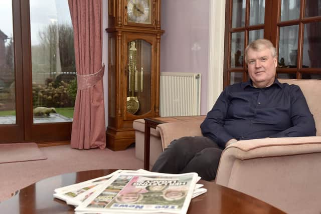 Seán Woodward (63) from Whiteley, is stepping down after 25 years as leader of Fareham Borough Council.
Picture: Sarah Standing (080224-6814)