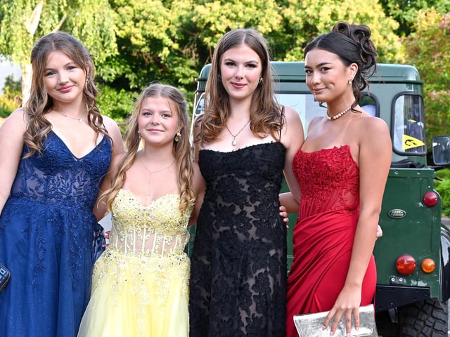 All the glitz and glamour as students dress to impress at Portsmouth High School prom