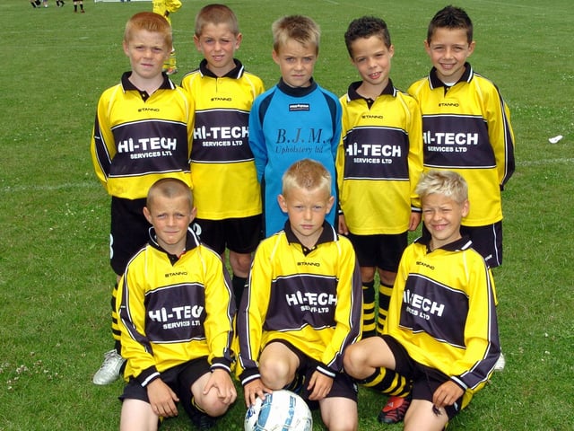 Back (from left): Duncan McAdam, Lewis Horsburgh, Connor Rothwell, Harvey Butler, Will Rowland. Front: James Murdoch, Connor Tee, Jake Paine