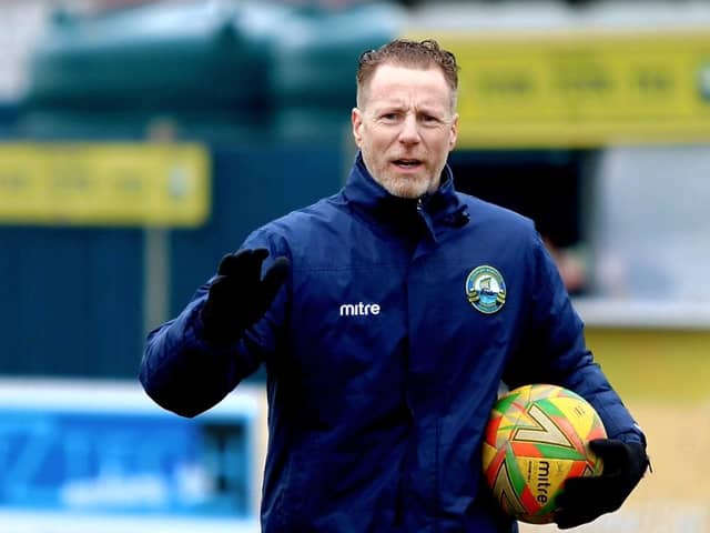 Gosport Borough director of football Mark Molesley. Picture by Tom Phillips