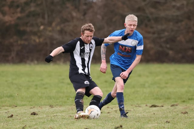 Emsworth (black/white) v Bransbury. Picture by Kevin Shipp