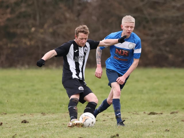Emsworth (black/white) v Bransbury. Picture by Kevin Shipp