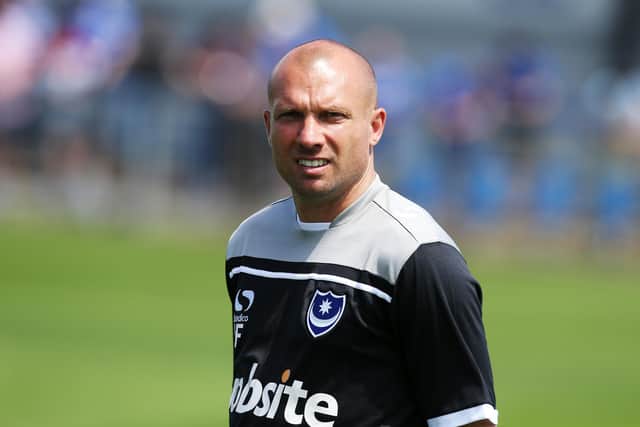 Ian Foster spent 20 months at Fratton Park as first-team coach after arriving with Paul Cook and Leam Richardson in May 2015. Picture: Joe Pepler