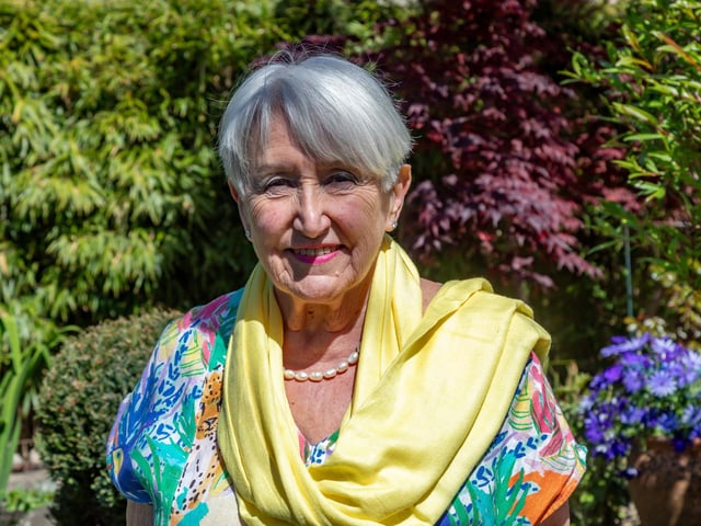Carol Price - Committee Chair of the Emsworth Arts Trail - at her home in Emsworth. Picture: Mike Cooter (250426)