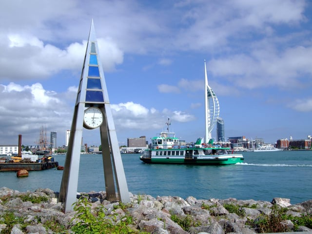 The Gosport Ferry July 2013.