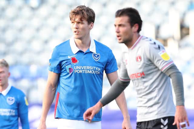 Sean Raggett in action against Charlton at the weekend