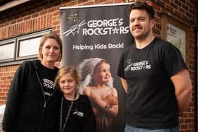 Amy, Isabella and Craig O'Shaughnessy
Picture: Keith Woodland