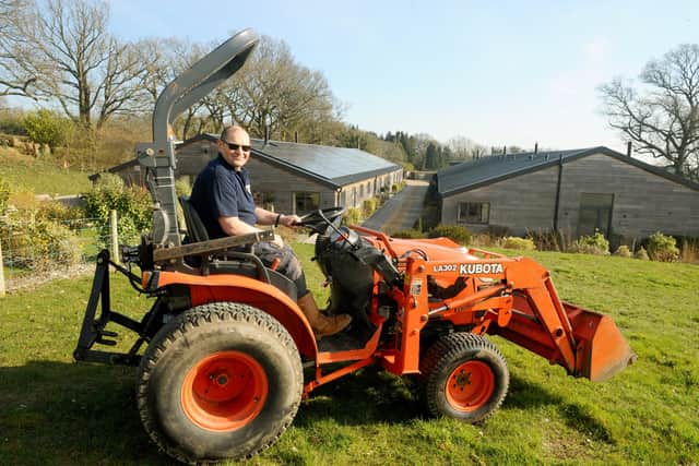 Peter Foster, maintenance manager at Wallops Wood Holiday Cottages.

Picture: Sarah Standing (090321-4696)