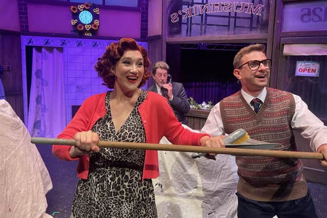 Little Shop of Horrors has come to Kings Theatre and the first show wowed the audience so much that the cast received a standing ovation.