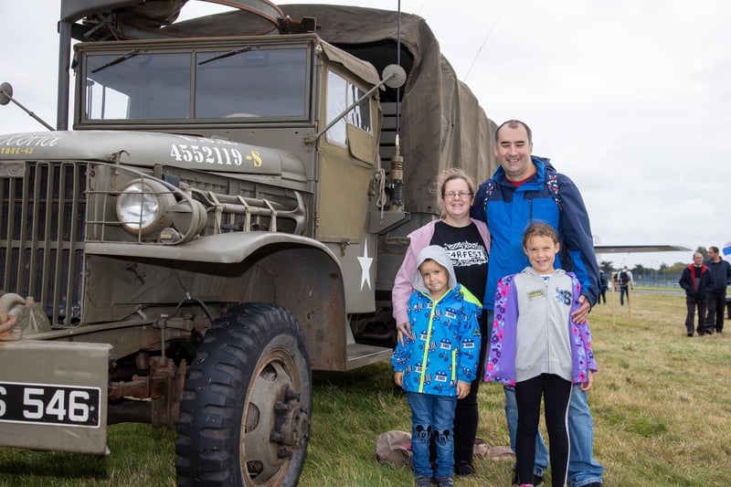 Pictured - Dagan and Sarah Hill, with kids Sophia, 9 and Oliver, 5 from West End. Photos by Alex Shute