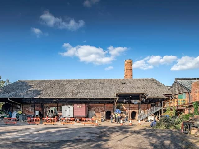 Buildings at the  Bursledon Brickworks have been placed on an at-risk register by Historic England.