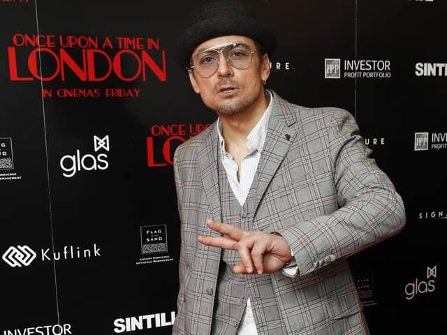 Paul Danan attends the Once Upon A Time in London world premiere at Troxy on April 15, 2019 in London. Picture:John Phillips/Getty Images