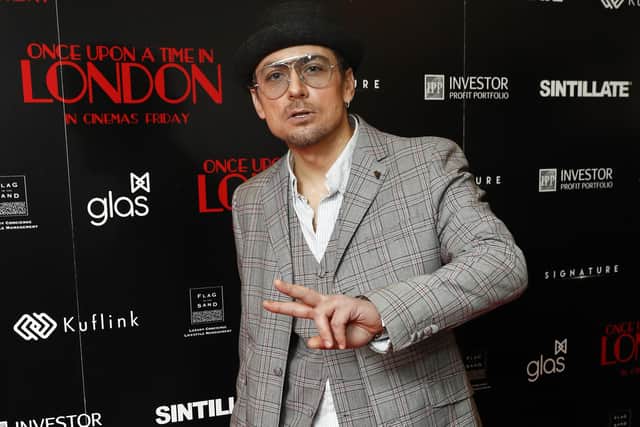 Paul Danan attends the Once Upon A Time in London world premiere at Troxy on April 15, 2019 in London. Picture:John Phillips/Getty Images