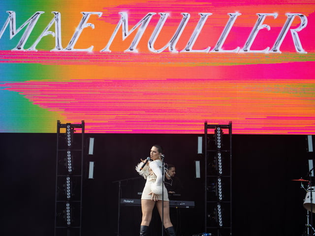 Mae Muller wowed the crowds with her performance on Friday afternoon.Pictured - Mae MullerPhotos by Alex Shute