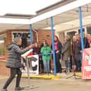 The ska choir performing at the opening of the new Tonic Music for Mental Health HQ in Southsea on March 5, 2022. Picture: Paul Windsor