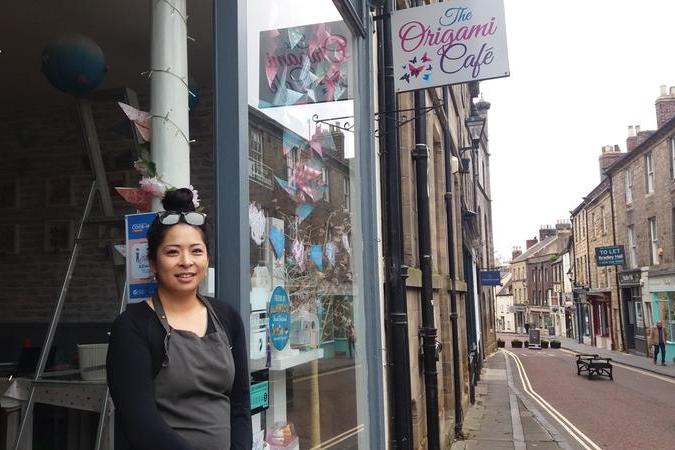 Origami Cafe, Alnwick.
139 out of 150 reviewers rated it as 'excellent'.
