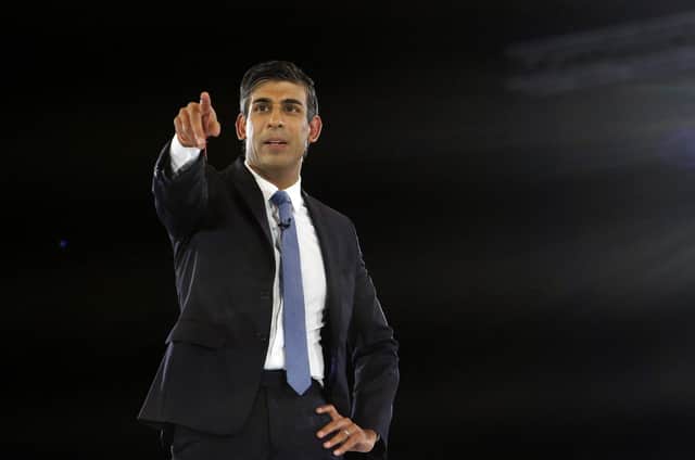 Rishi Sunak, Britain's former chancellor and a contender to become the country's next prime minister and leader of the Conservative Party. Picture: Susannah Ireland/AFP via Getty Images