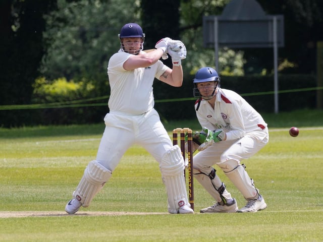 Sparsholt batting against Portsmouth & Southsea. Picture: Bob Selley