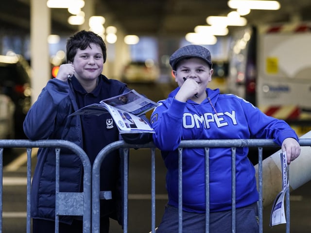 CEO Andy Cullen praised the Fratton faithful for their support this season in his programme notes