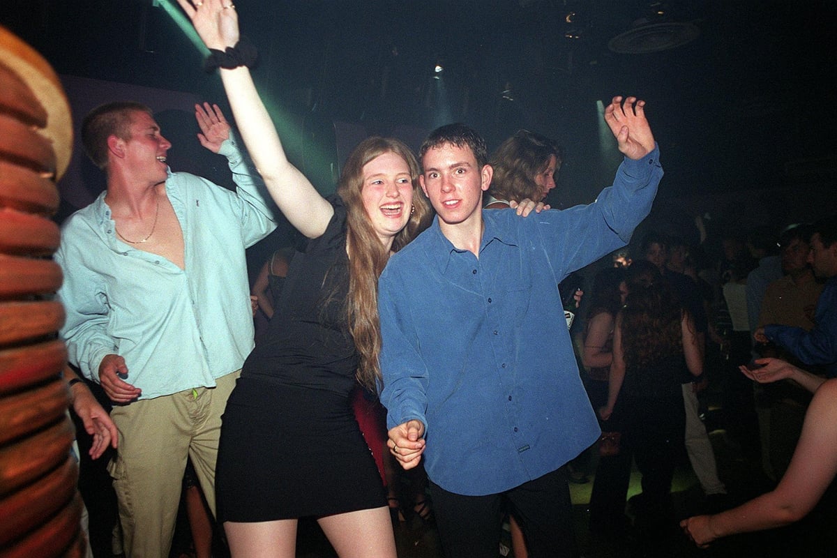 Clubbers enjoying nights out in Gosport and Portsmouth back in the 90s