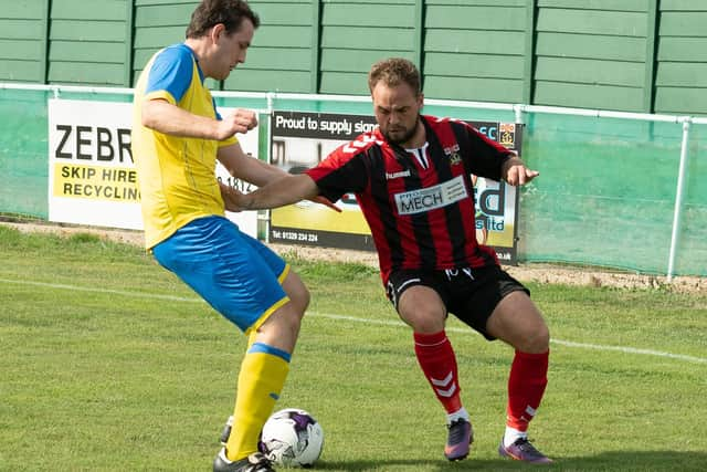 Bobby Scott, right, has signed for Hampshire Premier League club Paulsgrove after his uncle Kev Neal took over as manager.
Picture: Keith Woodland