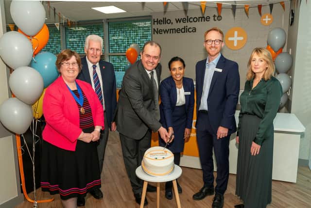 Cllr Vivian Achwal (left) celebrates the success of her cataracts operations