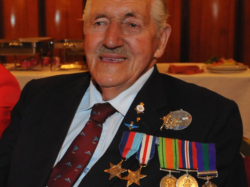 Arthur Bailey (85) from Cosham who met Her Majesty The Queen at Portsmouth Guildhall in 2009 during her visit to the city