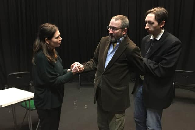 Breaking The Wall by Bench Theatre is at The Spring Arts Centre in Havant from February 8-11, 2023. Picture by Stephen Mollett