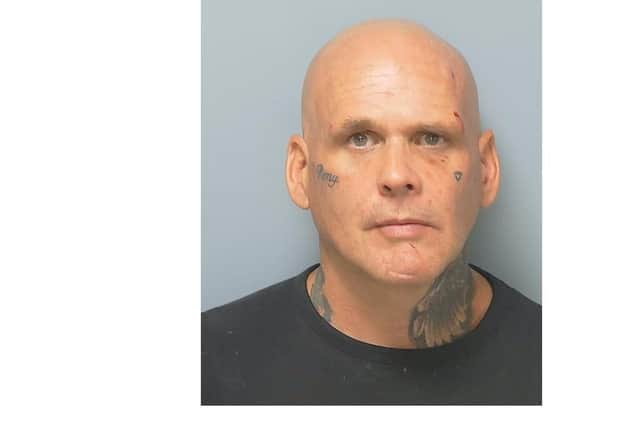 Jailed: Jonathan Barrett. Pic Hants police