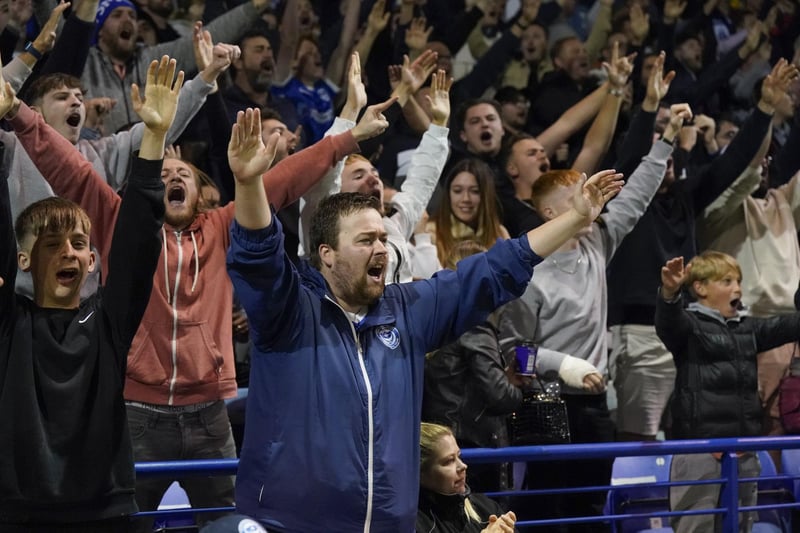 Action and fan images from Pompey photographer Jason Brown