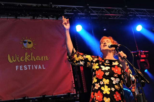 Eddi Reader peforming at Wickham Festival in 2021.

Picture: Paul Windsor