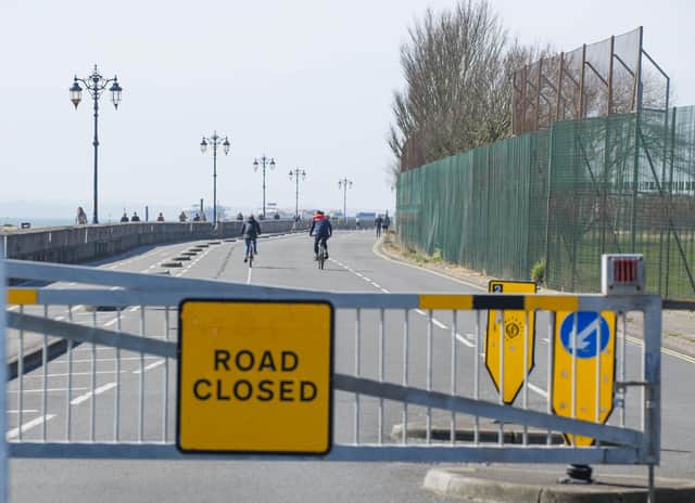 Councillors argued over the impact of road closures along the seafront.
Picture: Habibur Rahman