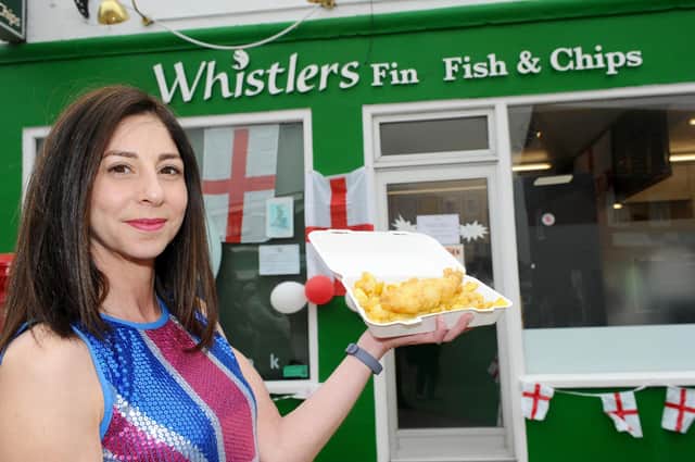 Rana Denholm, co-owner of Whistler's Fish and Chip shop. Picture: Sarah Standing