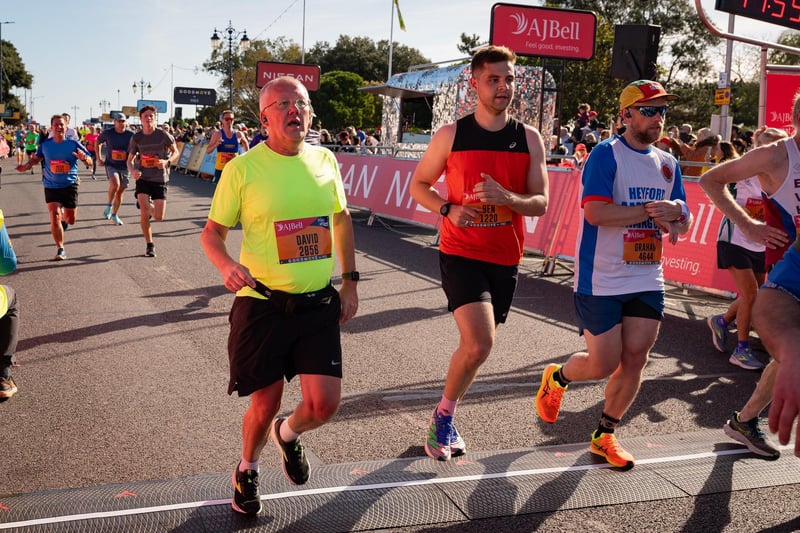Run Runners taking part in the race.
Picture: Keith Woodland