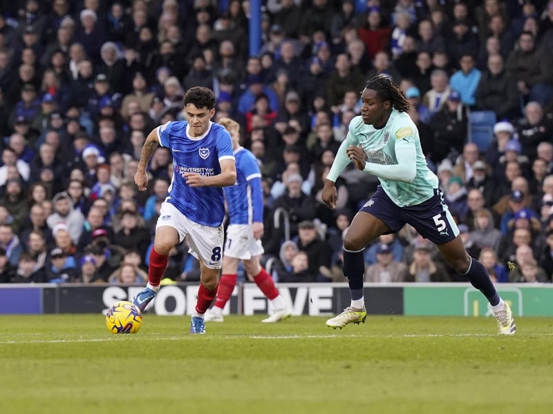 Tore his hamstring in training on January 4, putting him out for the remainder of the season. Continues to be officially on loan at Pompey, regardless. Picture: Jason Brown/ProSportsImages