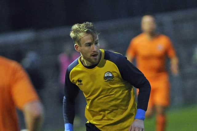 Liam Robinson struck 21 league goals when Blackfield won their second Wessex League Premier title in 2017/18. Picture: Ian Hargreaves
