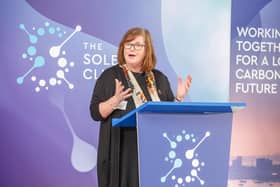 Anne-Marie Mountifield announcing the launch of The Solent Cluster membership programme