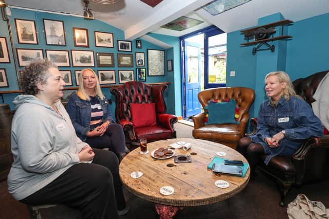 Menopause support group for women set up by Kerry Hutton to break the stigma behind menopause pictured at a meeting at The Phoenix Pub in Southsea.
Picture: Stuart Martin (220421-7042)