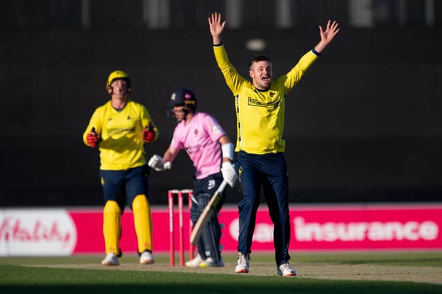 ‘It’s about holding your nerve' - Hampshire spinner Mason Crane on the demands of T20 cricket